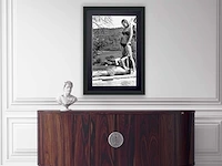 Romy schneider & alain delon - la piscine 1969. - fine art photography - luxe houten lijst 70x50 cm - limited edition nr 03 van 30 - afbeelding 7 van  7