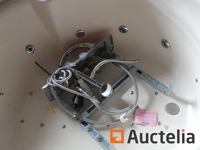 Rond granieten bad en sanitair accessoires - afbeelding 3 van  11