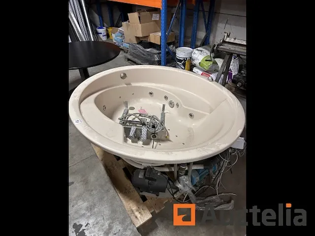 Rond granieten bad en sanitair accessoires - afbeelding 4 van  11