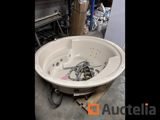 Rond granieten bad en sanitair accessoires - afbeelding 6 van  11