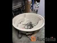 Rond granieten bad en sanitair accessoires - afbeelding 6 van  11
