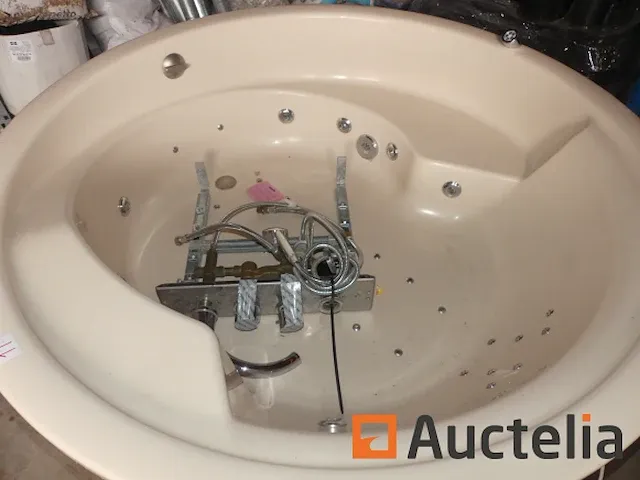 Rond granieten bad en sanitair accessoires - afbeelding 9 van  11