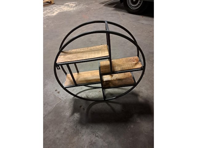 Rond ijzeren rekje ø 760 ( l 480mm b 210mm h 190mm ) - afbeelding 4 van  5