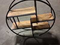 Rond ijzeren rekje ø 760 ( l 480mm b 210mm h 190mm ) - afbeelding 4 van  5