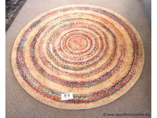 Rond tapijt vercai rugs 150cm - afbeelding 1 van  2