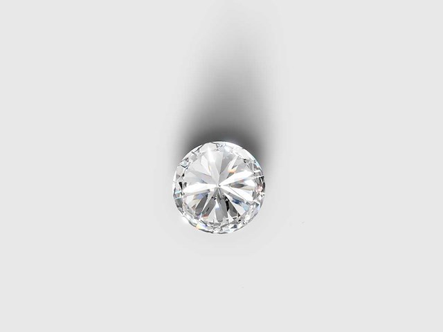 Ronde - natuurlijke gedolven diamant 0,30 ct igi gecertificeerd h vs2 - afbeelding 2 van  7