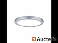 Ronde atria led plafond lamp - 22w - mat chroom - afbeelding 1 van  2