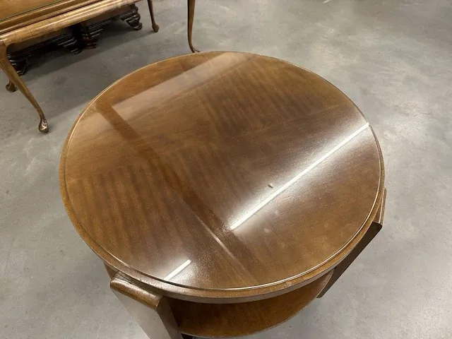 Ronde barok salontafel - afbeelding 3 van  4