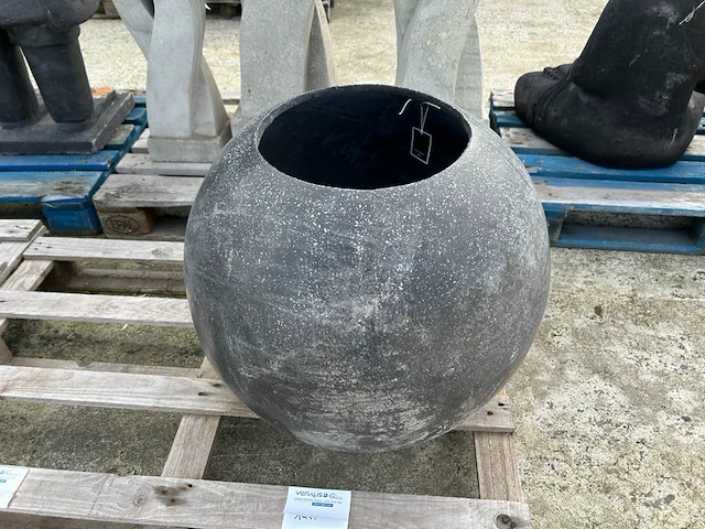 Ronde bloempot - afbeelding 1 van  4