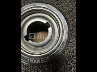 Ronde borstel staaldraad gegolfd 250x60mm - afbeelding 1 van  3