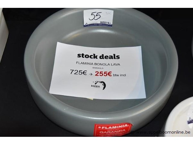 Ronde design wasbak flaminia dia 45 - afbeelding 1 van  3