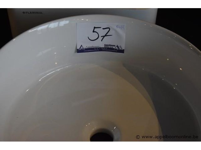 Ronde design wasbak flaminia roll dia 44 - afbeelding 3 van  3