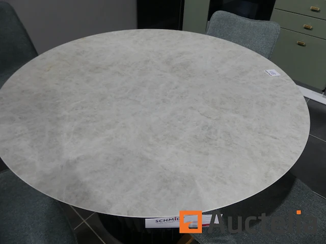Ronde eettafel + 4 stoelen - afbeelding 6 van  9