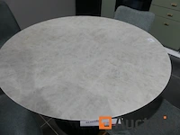 Ronde eettafel + 4 stoelen - afbeelding 6 van  9