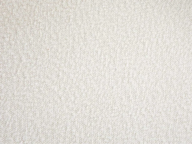 Ronde fauteuil in witte badstof - afbeelding 5 van  14