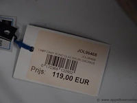 Ronde glazen lamp - afbeelding 2 van  2