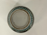 Ronde japanse vaas met de hand geschildert - afbeelding 3 van  3