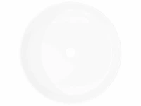 Ronde keramische wastafel - wit (x2) - afbeelding 4 van  7