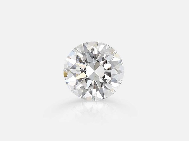 Ronde-natuurlijke gedolven diamant 1.0 cts igi-gecertificeerd f si1 - afbeelding 7 van  7