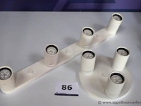 Ronde plafondlamp vv 3sport plus plafondlamp vv 4 spots (licht beschadigd) - afbeelding 1 van  1