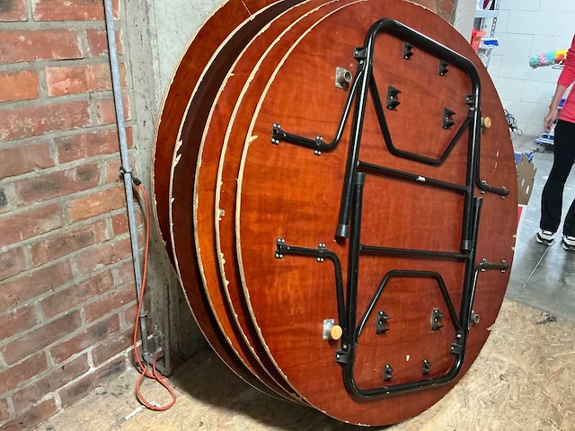 Ronde restauranttafels - afbeelding 2 van  7