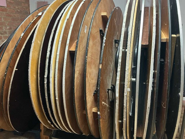 Ronde restauranttafels - afbeelding 7 van  7