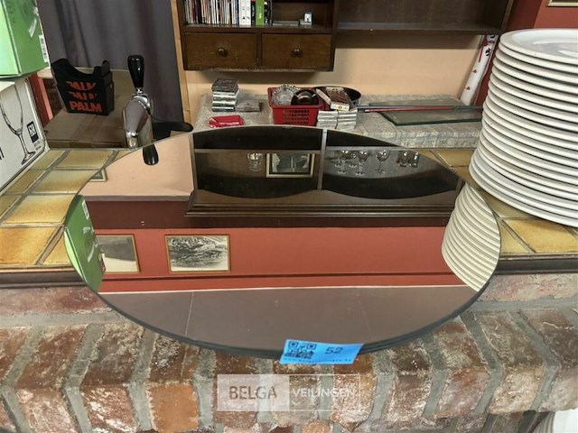 Ronde serveer spiegels - afbeelding 1 van  4