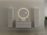 Ronde spiegel met led verlichting & bluetooth - ø80 cm - afbeelding 5 van  12