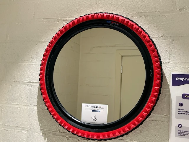 Ronde spiegel nylon - afbeelding 1 van  3
