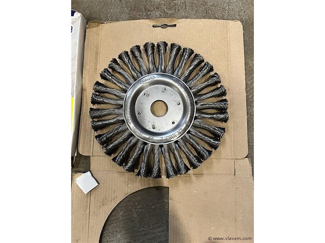 Ronde staalborstel 150 mm osborn - afbeelding 1 van  3