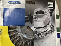 Ronde staalborstel 150 mm osborn - afbeelding 2 van  3