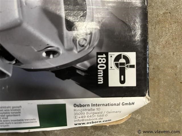 Ronde staalborstel 150 mm osborn - afbeelding 3 van  3