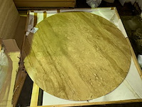 Ronde tavertijnen tafel - afbeelding 1 van  5