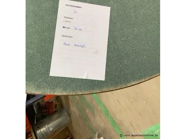 Ronde terrastafel hoogte 74 cm - afbeelding 2 van  2