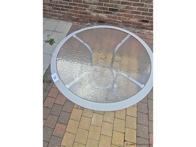 Ronde tuintafel ø 90cm, h 71cm - afbeelding 2 van  2
