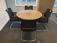 Ronde vergadertafel kinnarpsvergadertafel - afbeelding 1 van  4
