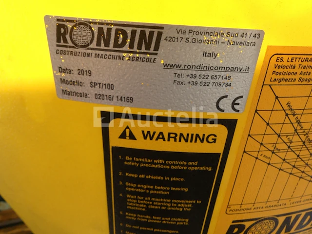 Rondini spt100 mestverspreider - afbeelding 8 van  8