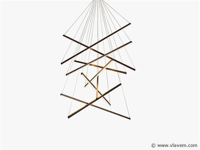 Ronin 7.0 suspended design armatuur goud - afbeelding 5 van  10
