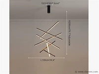 Ronin 7.0 suspended design armatuur goud - afbeelding 6 van  10