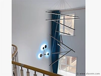 Ronin 7.0 suspended design armatuur goud - afbeelding 9 van  10