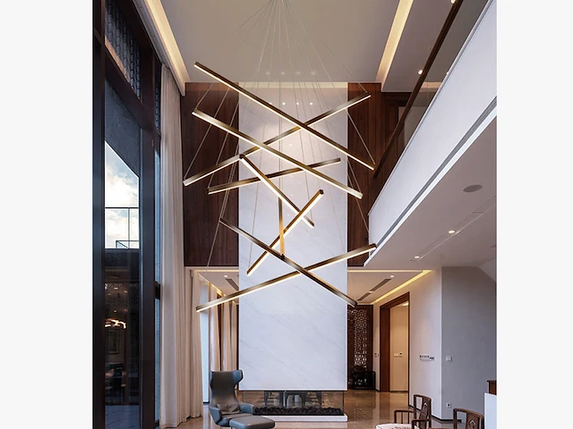 Ronin 7.0 suspended design armatuur goud - afbeelding 4 van  10