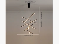 Ronin 7.0 suspended design armatuur goud - afbeelding 6 van  10
