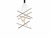 Ronin 7.0 suspended design armatuur goud - afbeelding 1 van  10
