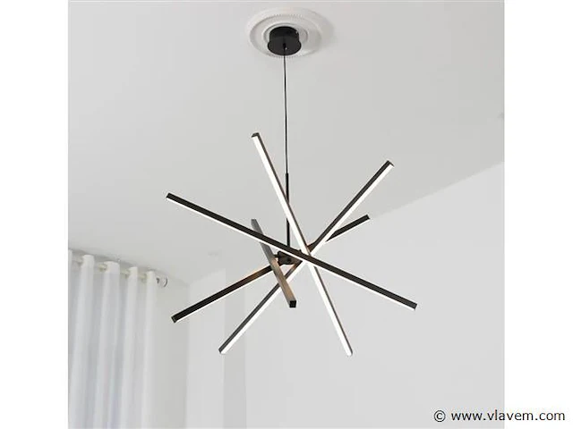Ronin suspended design armatuur zwart - afbeelding 4 van  8
