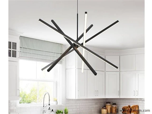 Ronin suspended design armatuur zwart - afbeelding 5 van  8