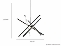 Ronin suspended design armatuur zwart - afbeelding 6 van  8
