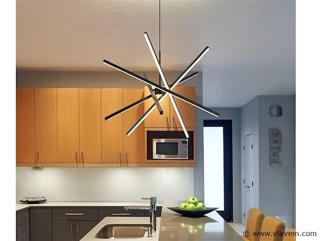 Ronin suspended design armatuur zwart - afbeelding 7 van  8