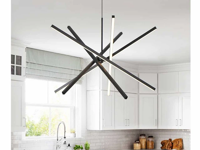 Ronin suspended design armatuur zwart - afbeelding 4 van  8