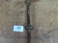 Rood koperen kruisbeeld 55 cm - afbeelding 1 van  3