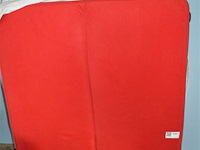 Rood opvouwbed - afbeelding 1 van  3